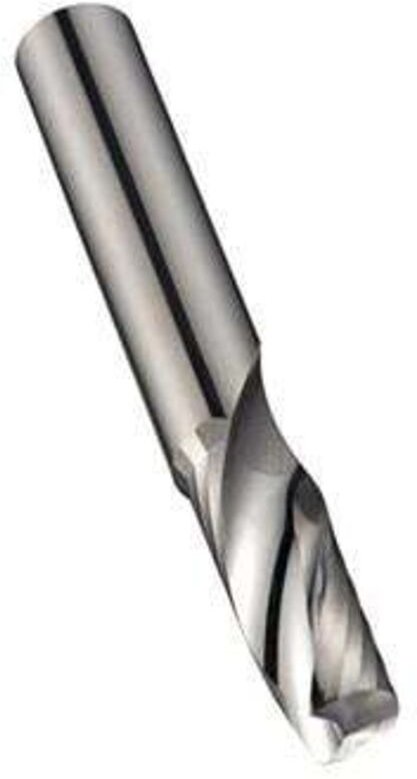 Schaftfräser S637 Typ W Nenn-Ø 10 Gesamt-L. 72mm HM Polished 25 DIN 6535-HA Schneidenanzahl 1 kurz