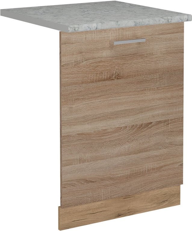 Vicco - Geschirrspülblende R-Line, Sonoma, 60 cm , ap Marmor