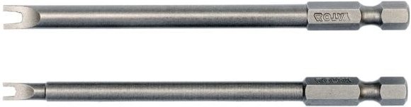 YATO YT-0499 - Bits de Schraubendreher 2St. - Schraubenschlüssel: nr6x100mm nr10x100mm 1/4 "Sechskant