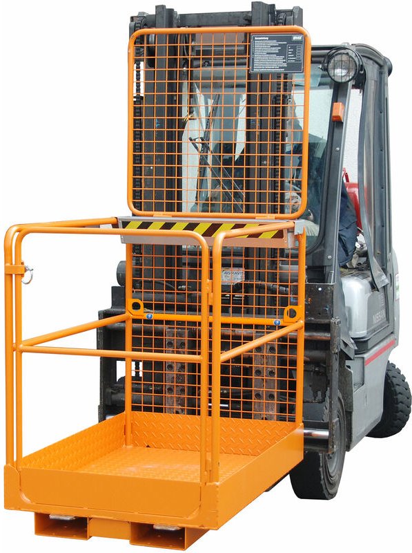 Bauer Sicherheitskorb SIKO/L, lackiert, Gelborange