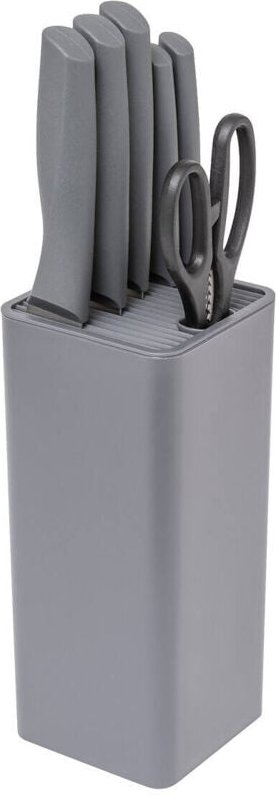 5five Simply Smart - Küchenmesser mit Ständer + Schere neo, 7-teilig