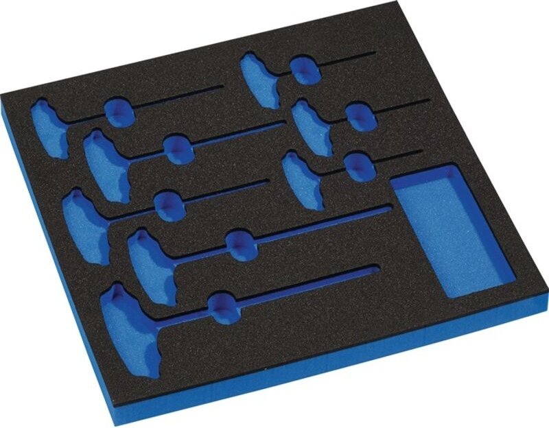 Werkzeugmodul Leereinlage 2/3-Modul 4000 871 237, 8-teilig