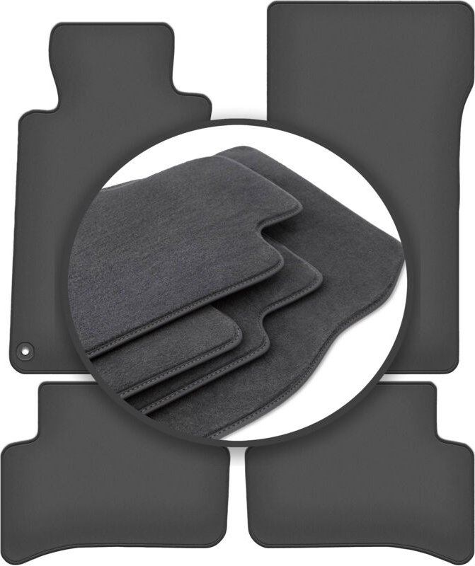 Premium Autoteppiche für: Mercedes C W203 Coupé (2000-2008)