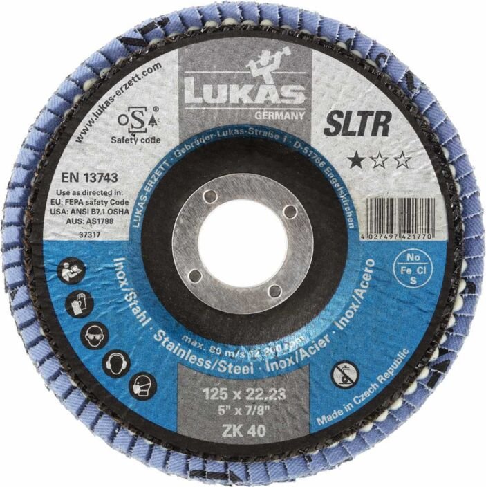 Sltr Base-X Flap Grain 40 125mm - 10 Stk - Pa9 40 125lu