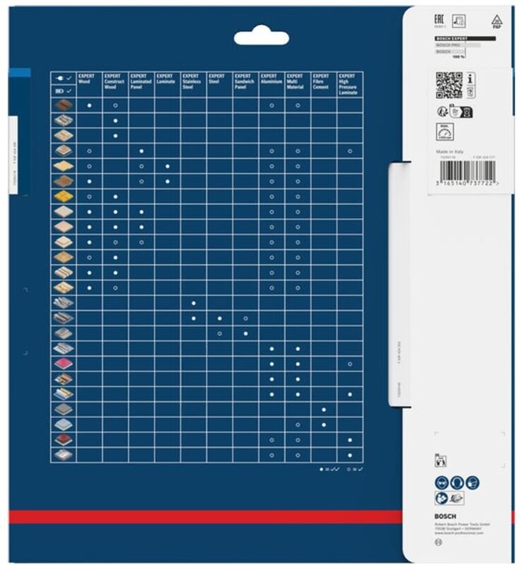 Kreissägeblatt Expert for Steel, 254 x 25,4 x 2,6 mm, 60 - Bosch