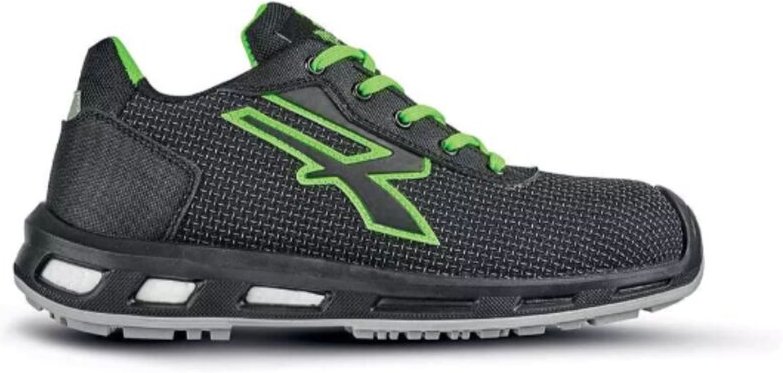 Sicherheitsschuhe niedrig MALIBU S3 SRC CI ESD - Schwarz/Grün 43