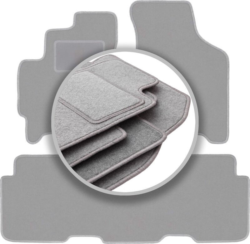 Graue Automatten für: Kia Carens I Minivan (1999-2006)