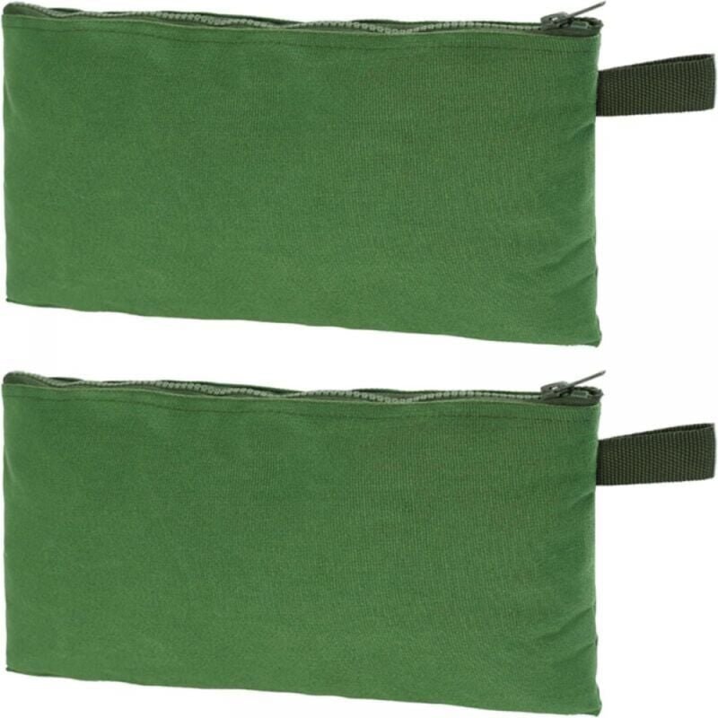 2er-Pack tragbare Mehrzweck-Werkzeugtaschen aus Segeltuch für Profis und Heimwerker