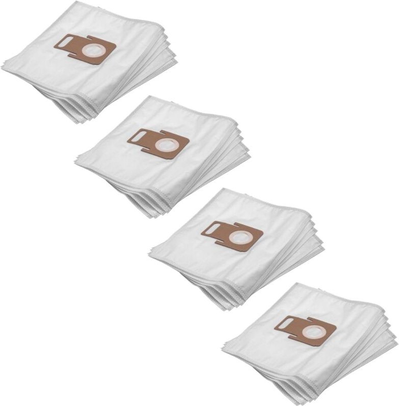 20x Staubsaugerbeutel kompatibel mit Thomas Multi-Clean X7, Multi-Clean X8, Pet & Family Staubsauger - Mikrovlies, Weiß ...