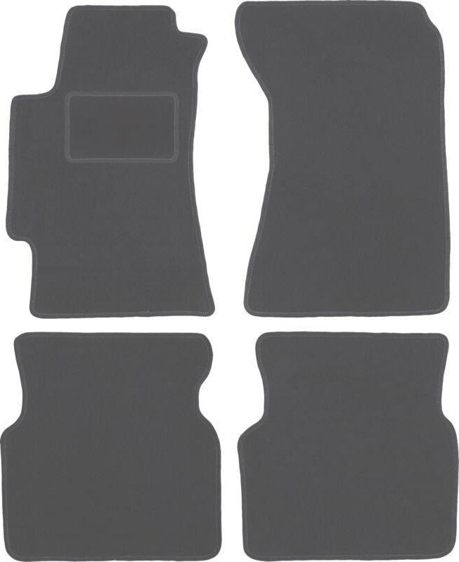 Graphit-Fußmatten für: Subaru Impreza II GD Limousine, Kombi (2000-2007)
