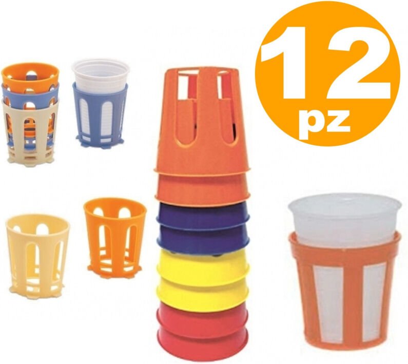 Trade Shop Traesio - Trade Shop - 12 pz regybicchiervemente in registischen plastics in bicking bicking -