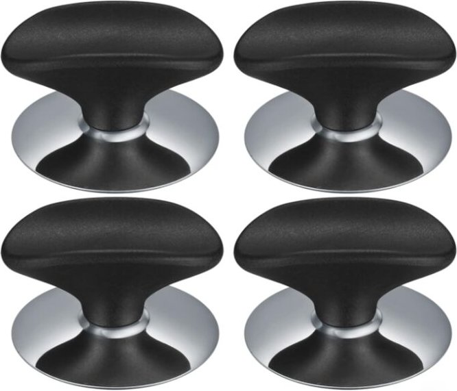 Stück Pfannendeckelknöpfe, Topfdeckelknöpfe, Küchendeckel-Ersatzknopf für Glasdeckel, Töpfe und Pfannengriff - Sollbry