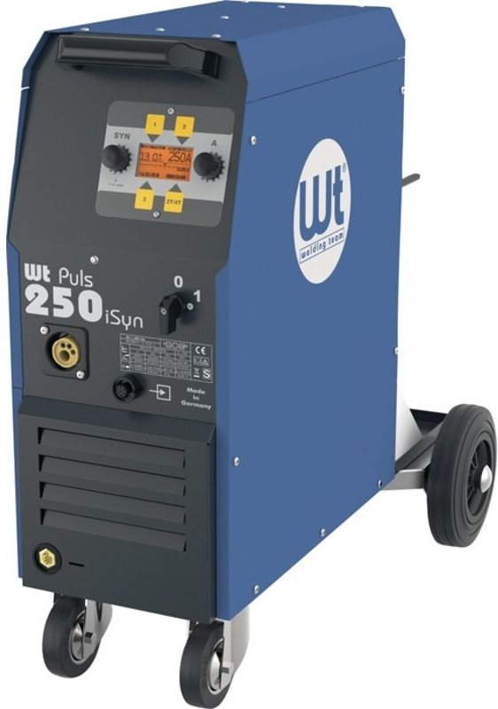 MIG/MAG-Schweißanlage WT-PULS 250iSyn 25-250 A gasgekühlt
