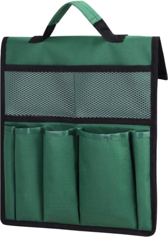 Csparkv - Faltbare Garten-Kniebank-Werkzeugtasche mit Griff, wasserdichter Oxford-Garten-Aufbewahrungs-Organizer, Hand-G...