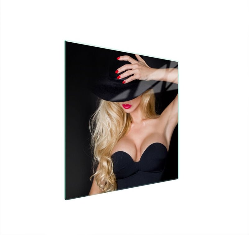 GLASSCHUTZPLATTE FÜR HERD 50x52 FRAUEN