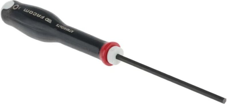 Facom ATWHH3X75 Stiftschluessel 6-Kant mit Griff 3 mm