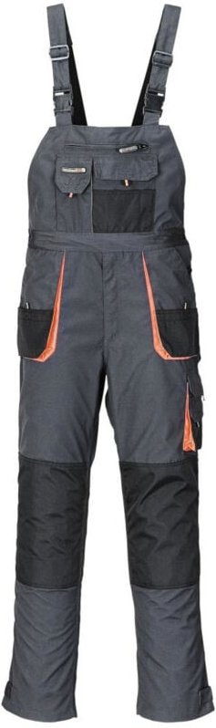 Terratrend Latzhose 3229 Gr. 48 anthrazit/orange