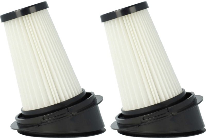 2x Staubsaugerfilter kompatibel mit Moulinex Air Force Light MS6543WH, MS6545WI, MS6573WP Staubsauger - hepa Filter - Vh...