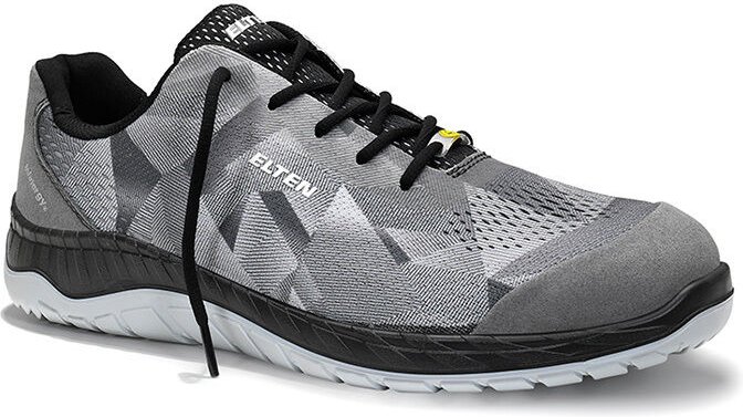 Thumbnail - Elten Halbschuh Landon grey Low esd S1 729505 Gr. 40