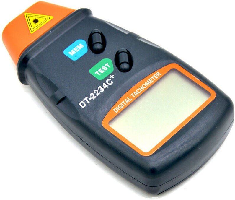Thumbnail - Digitaler Drehzahlmesser, professioneller digitaler Drehzahlmesser, LCD-Display, Drehzahlmesser-Tester, automatischer We...