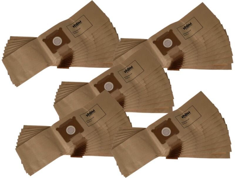 50x Staubsaugerbeutel Ersatz für 801614, 801670, 802224, 802225, 9002727, 9002756 für Staubsauger - Papier, 26cm x 20cm ...