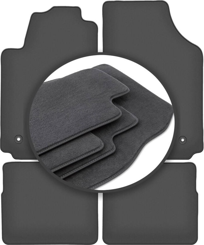 Premium Autoteppiche für: Audi A2 Schrägheck (2000-2005)