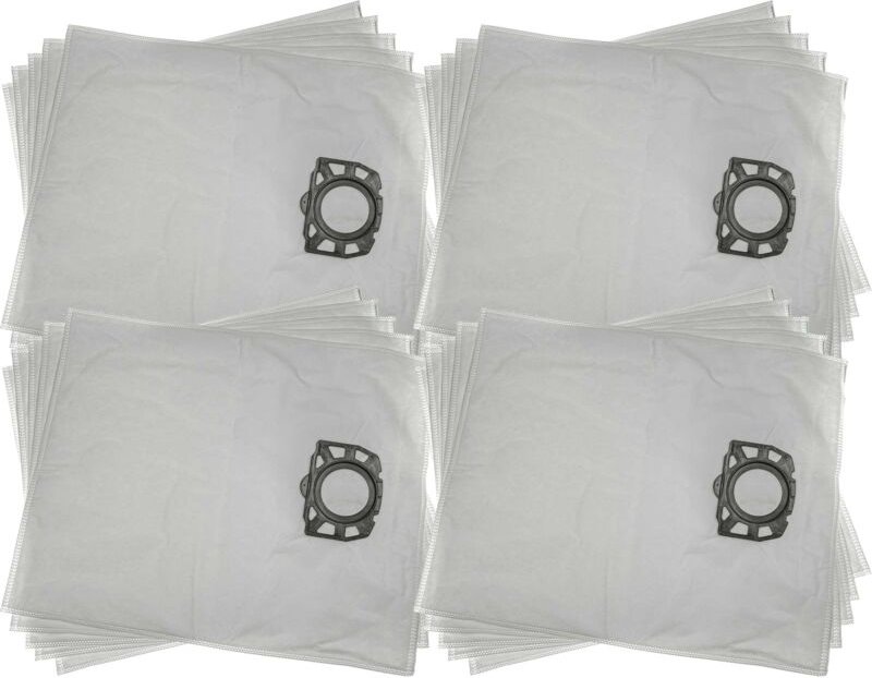 20x Staubsaugerbeutel kompatibel mit Kärcher ka 40, kwd 1, mv 3, kwd 2, kwd 3 Serie, mv 2 Staubsauger - Mikrovlies, 53cm...