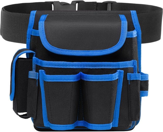 Thumbnail - Sollbry - Professionelle Werkzeugtasche, verstellbare Werkzeughalter-Gürteltasche, Werkzeugtasche, Elektriker-Werkzeuggü...
