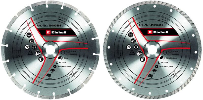 KWB - Einhell Diamanttrennscheibe ø 230 x 22,23 mm Trennscheibe