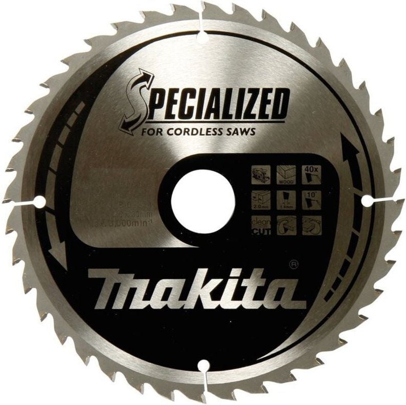 Sägeblatt specialized 190x30x44Z - Makita