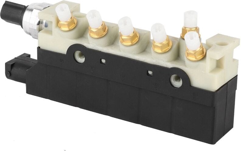 Eosnow Suspensionsteil, perfekter Fit-Ermüdungswiderstand 2203200258 Luftkompressorventil Blockersatz für Mercedes-Benz ...