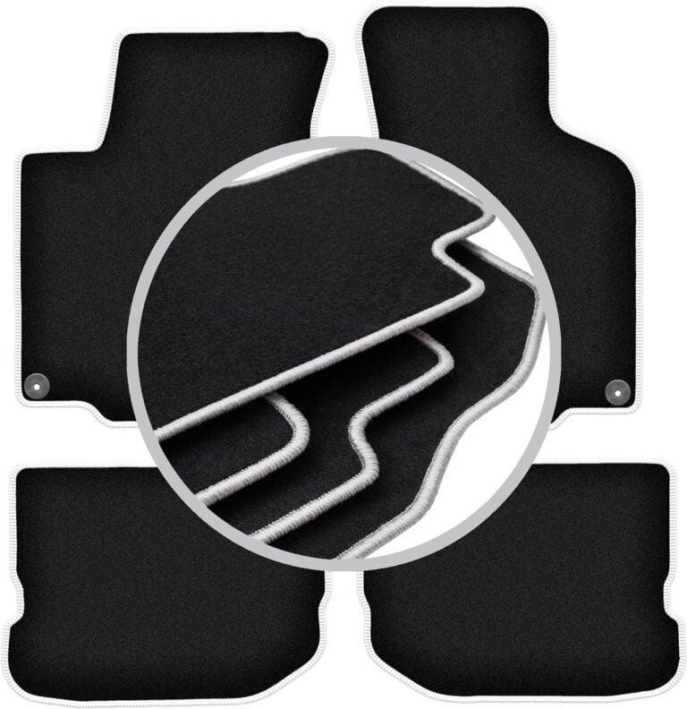 CARLUX-SILVER Autofußmatten für: Skoda Octavia I Liftback, Kombi, Tour (1996-2004)