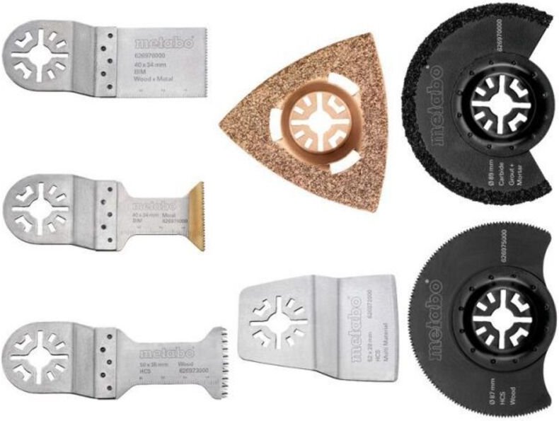 Metabo - Multitool Starter-Set 'Classic', 7-teilig (626977000)