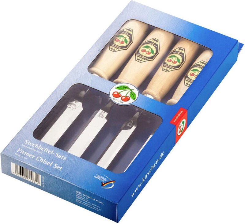 Stechbeitelsatz, Weißbuchenheft Kirschen 1181000