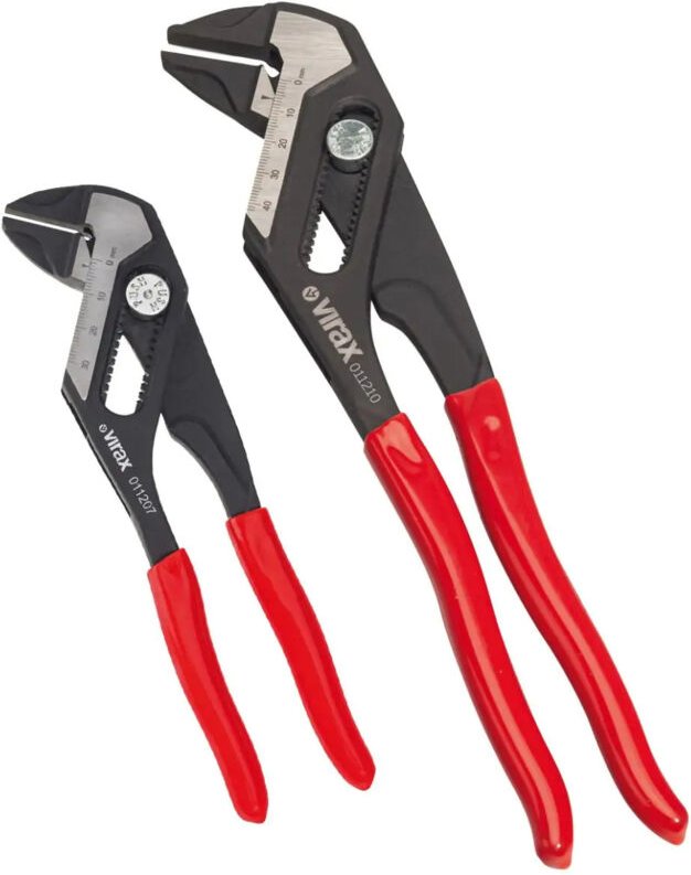 7-Zoll-Schraubenschlüsselzange - 180 mm Virax 011207