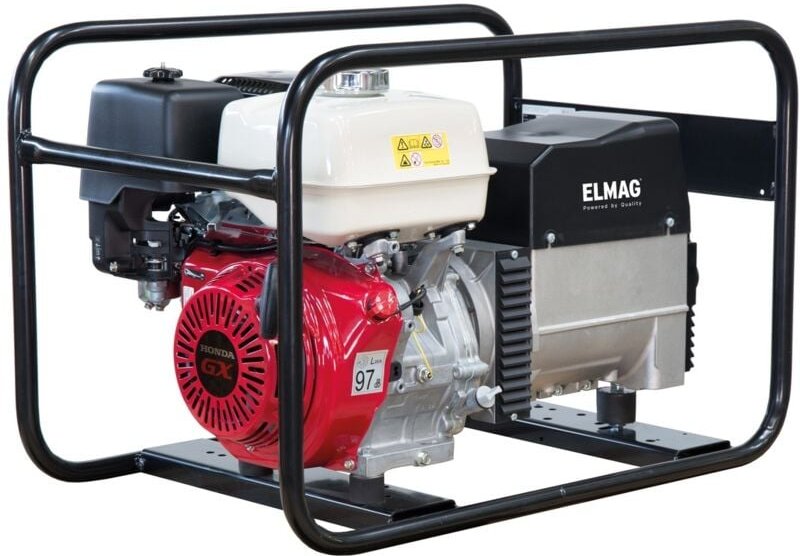 Stromerzeuger seb 7500WD-AVR inkl. Abgasrohr 2m