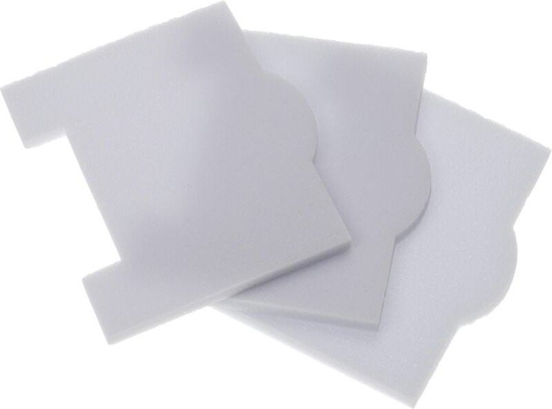 Vhbw - Filterset 3x Staubsaugerfilter kompatibel mit Kärcher nt 25/1 Ap, nt 35/1 Ap, nt 35/1 Tact, nt 35/1 Tact bs Staub...