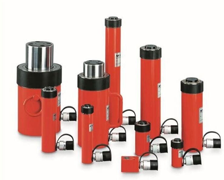 Yale - Hydraulikzylinder einfachwirkend mit Federrückzug 10 t-50mm