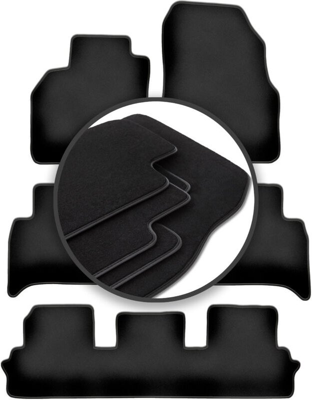 Premium-Fußmatten für: Renault Grand Scenic III 7-Sitzer (2009-2015)