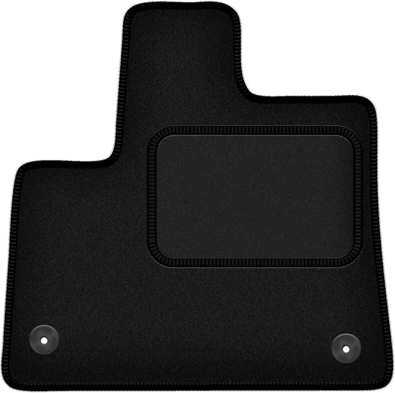 Fahrermatte schwarz für: Opel Combo E 7-Sitzer (2018-)