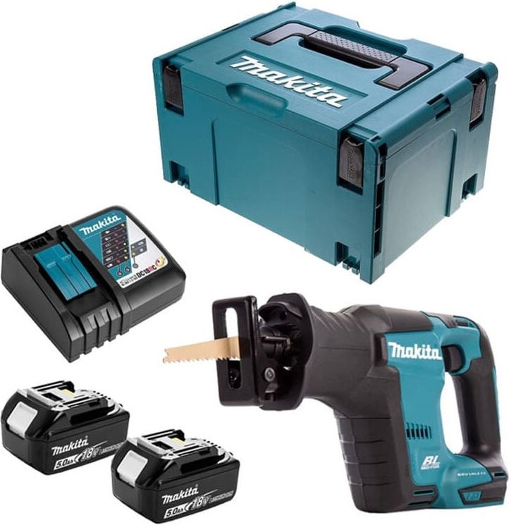 Thumbnail - Makita - Säge auf Gegenseitigkeit 18V lxt (2x5,0 Ah) in makpac DJR188RTJ