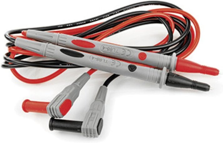 4324-2 Sicherheits-Messleitung 1.5 m Rot, Schwarz 1 Set - Ht Instruments