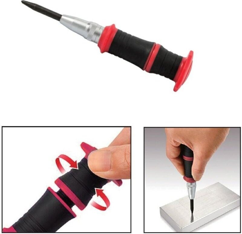 Thumbnail - Automatische Stanze, Jonnesway, einstellbares Modell, präzise Markierung ofOberflächen, automatisch einstellbarer Mechan...