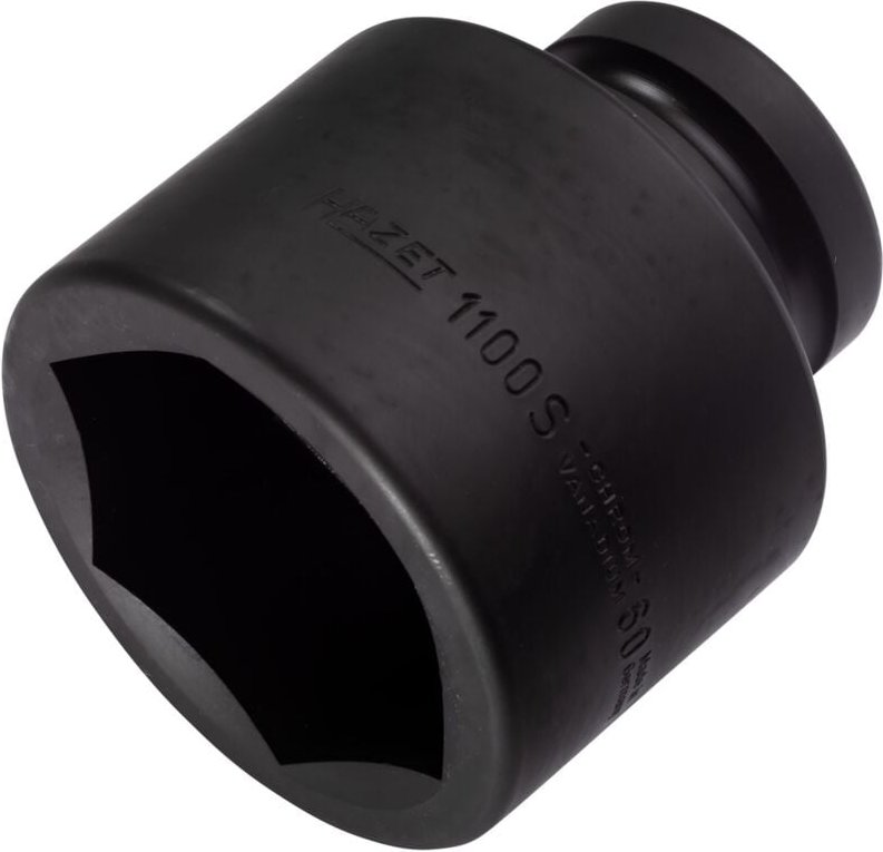 Schlag-, Maschinenschrauber Steckschlüsseleinsatz, Sechskant, Vierkant hohl 25 mm (1), Außen-Sechskant Profil, 60 mm, Ar...