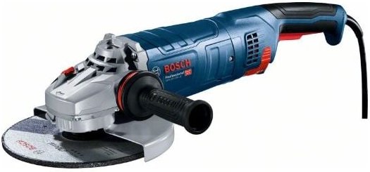 Bosch Professional GWS 24-180 JZ - Winkelschleifer (2400 W, Ø 180 mm, 8500 U/min, Soft Start, Cyclon, im Karton)