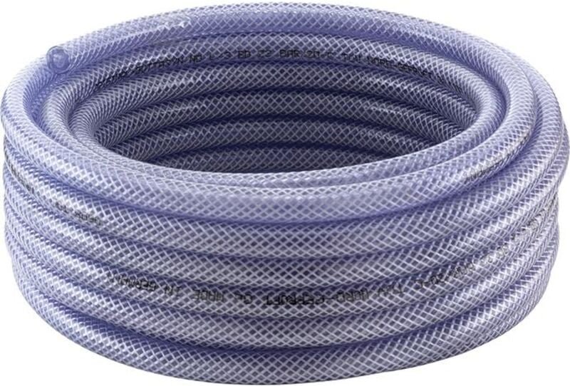 APD PVC Gewebeschlauch transparent 12,5x3mm 50m