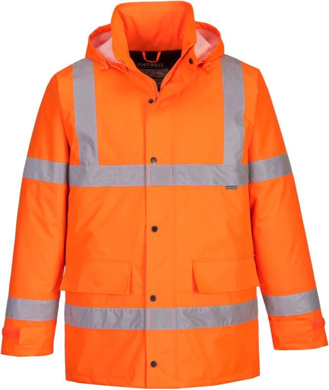 Thumbnail - Portwest Warnschutzjacke bis zu -40°C in Orange Gr. XXXL