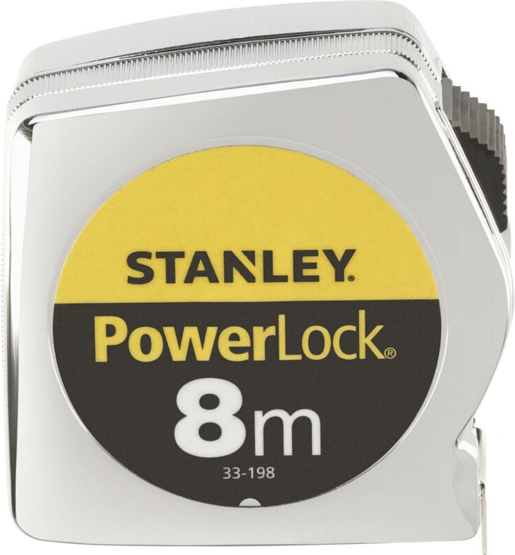 Bandmass Powerlock PVC-Gehäuse 8m/25mm - Stanley