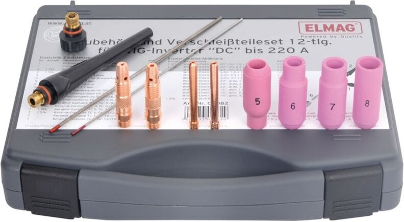 WIG-Verschleissteile-Set 12 tlg. sr 18/26