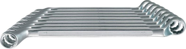 Doppelringschl.Stz.DIN838 10tlg. 6-27mm Fortis